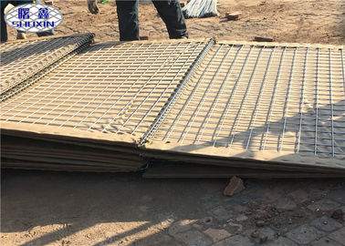 300gsm Geotextile Defensive Barrier Military Sand Wall Long Duration