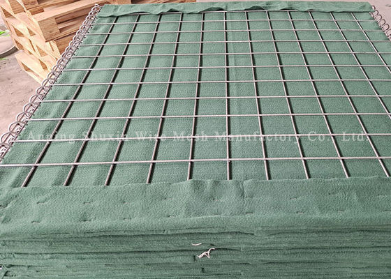 Military Galfan Welded Mesh Hesco Gabion For Army Retaining Wall