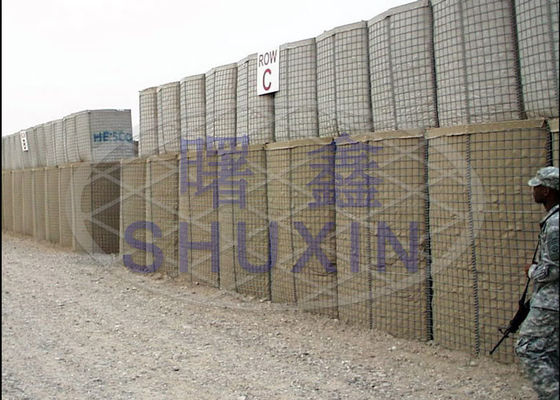 Anti Corrosion Hot Dip Galvanized 5mm Hesco Sand Barrier