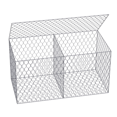 COC Gabion Fence Baskets Standard Size 2x1x1 M High Zinc Galvanized
