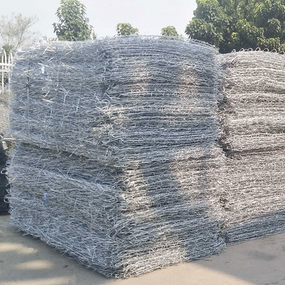 2x1x1m Slope Protection Woven Gabions Galvanized