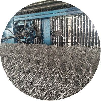 Heavy Duty 8x10cm Pvc Coated Gabion Baskets Hexagonal Wire Mesh For Retaining