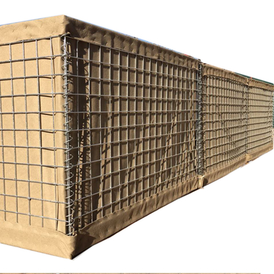 Low Carbon Steel Wire Mil 7 Military Barrier With Sand Filled