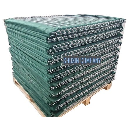 Sand Filled Mil 1 Military Hesco Barriers With Geotextile