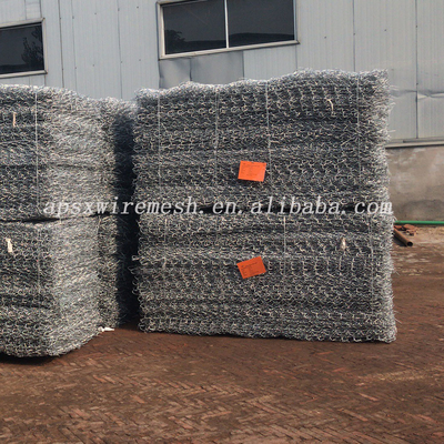 Standard River Protection Erosion Control Gabion Baskets Galvanized 2x1x1m