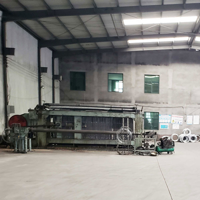 Hexagonal Woven Mesh Gabion Cages And Baskets Machine Weaving 80x100mm Hole 2.7mm