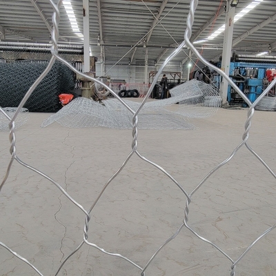 4x1x1 Meter Pvc Gabion Baskets Heavy Galvanized Wire Mesh