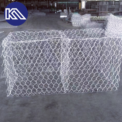 27mm Galvanized Gabion Basket For River Protection