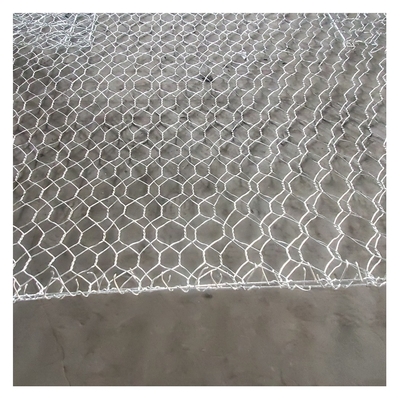 Q195 Q235 Galfan Wire Mesh Sack Gabion Mattress 4x1x1