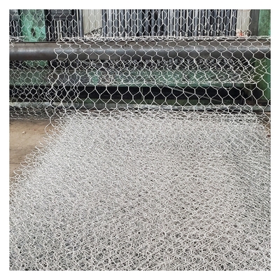 Galvanized Wire Zinc Coated Gabion Militaire Anti Rust With Gabion Clips