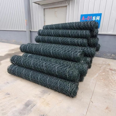 Rockfall Protection Pvc Gabion Basket Retaining Wall Hexagonal