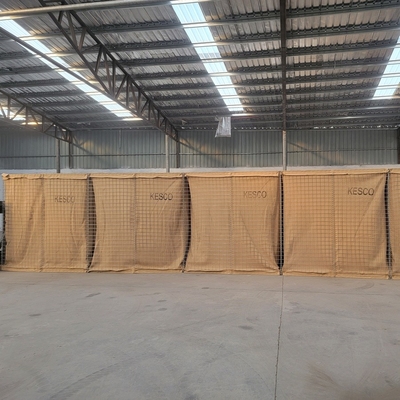 Hot Dipped Galvanized Military Barrier For Security Mesh Blast Wall