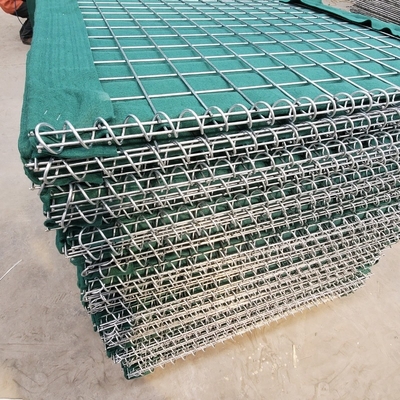 Galvanized Flood Defense Barrier Prevention Solution By Welded Gabion Box