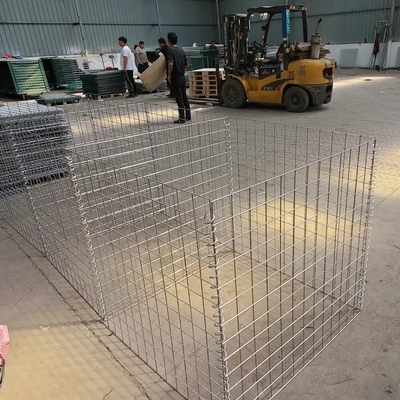 Military Shooting Training Range MIL 10 Welded Gabion Hesco Barrier Glavanized