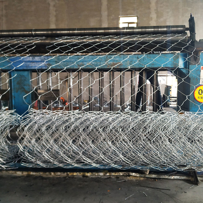 Low Carbon Iron Steel Wire Customizable Metal Gabion Cages Corrosion Resistance