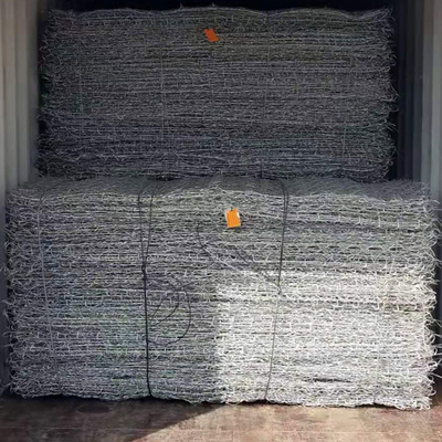 2.0-4.00mm Iron Wire Mesh Gabion Box Square Meter Gabion Wall Cages