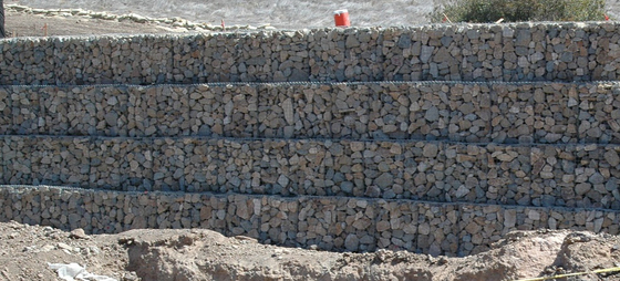 Customization River Flood Control Gabion Basket 8*10cm Hexagonal Hole