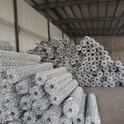 2*1*1m Weave Pvc Coated Gabion Box Galvanized Gabion Mesh High Strength