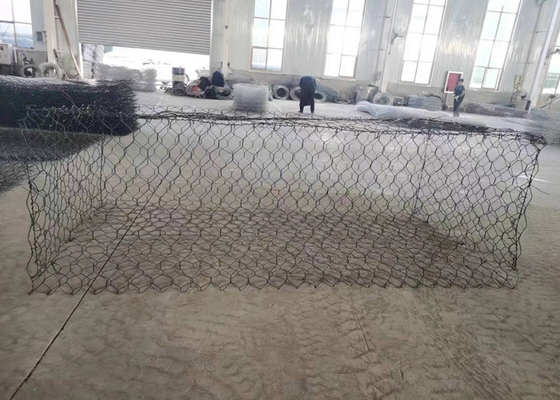 2x1x1 hole size 60*80 Gabion Basket use in Tanzania market