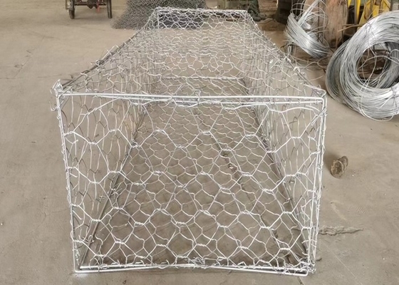 2x1x1 hole size 60*80 Gabion Basket use in Tanzania market