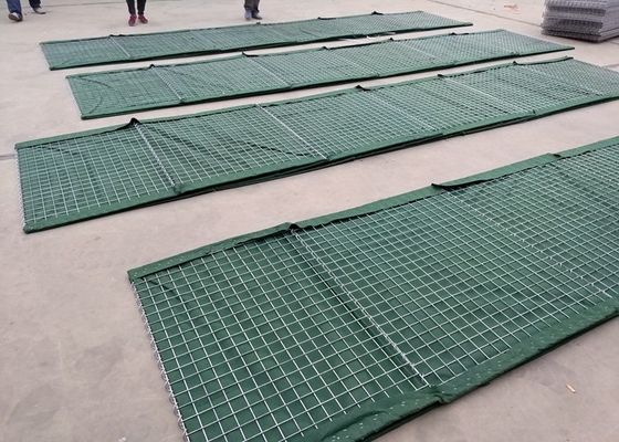 4.00mm 5.0mm Welded Wire Gabion Mesh Bastion Barrier High Strength