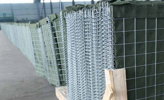 welded mesh flood control barriers galvanized welded wire mesh defensive bastion barriers