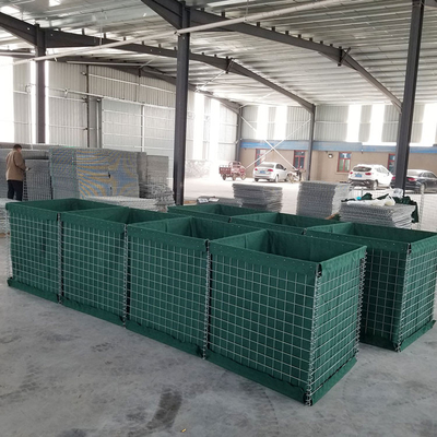 ISO CE Anti Corrosion Military Sand Wall Hesco Barrier High Durability