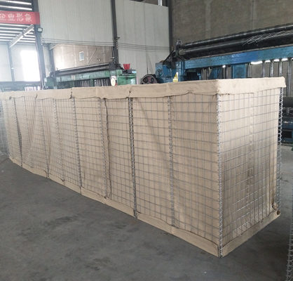 ISO CE Anti Corrosion Military Sand Wall Hesco Barrier High Durability