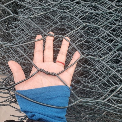 Soil Retaining Wire Mesh Gabion Box With 3.0mm Wire Diameter