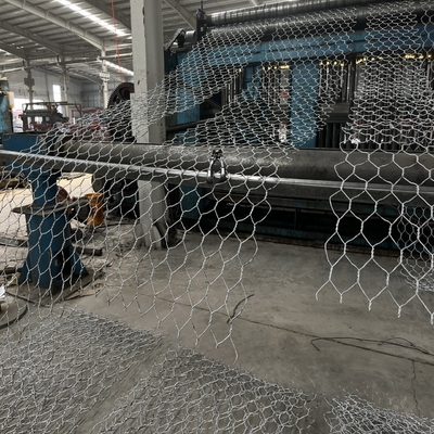 3.7mm Galvanised Gabion Baskets Standard Size 8*10 Cm Mesh