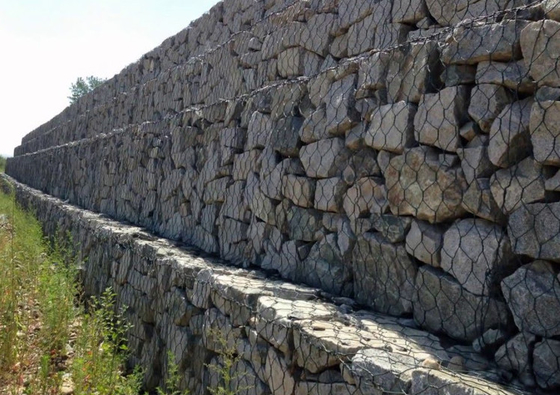 3.7mm Galvanised Gabion Baskets Standard Size 8*10 Cm Mesh