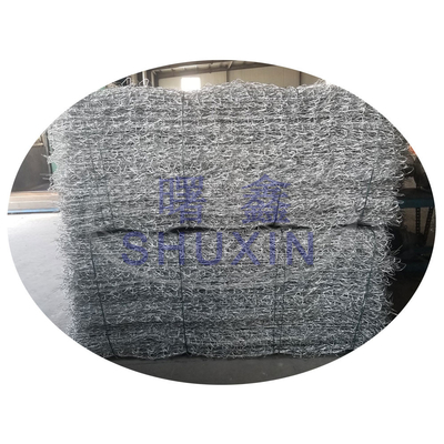 Galvanized 1mx1mx3m Gabion Box Retaining Wall Pvc Coated