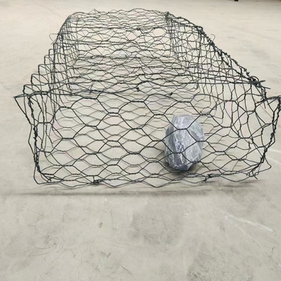 Woven Wire Mesh Galvanized Gabion Boxes 1m X 1m X 1m For River Protection