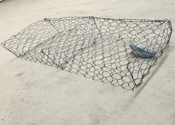 Slope Support 2m X 1m X 1m Custom Gabion Baskets 6x8cm Mesh Hole