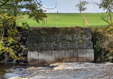 Woven Wire Mesh Galvanized Gabion Boxes 1m X 1m X 1m For River Protection