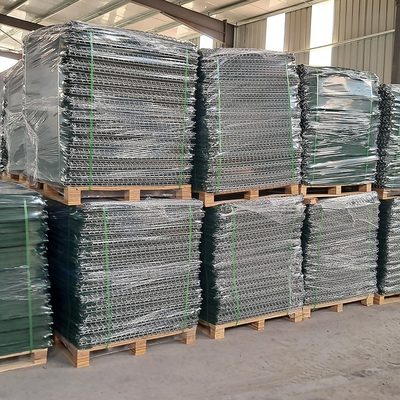 Mil 9 Galvanized Military Barrier For Shooting Club