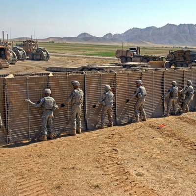 Customized Military Barrier Galvanized For Security Protection
