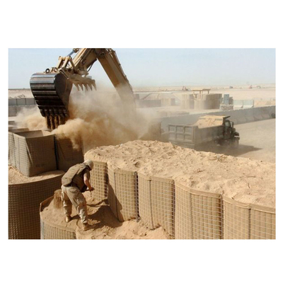 Heavy Galvanized Hesco Military Flood Control