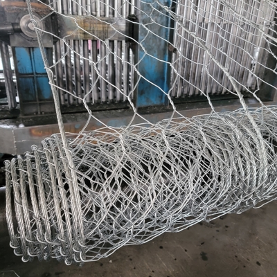 Hold Sea Bank Gabion Basket With Hot-Dipped Galvanized Wire For Corrosion Resistance