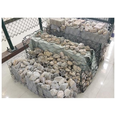 Hexagonal Gabion Mesh Basket Galvanized Iron Wire Gabion Box For Sale