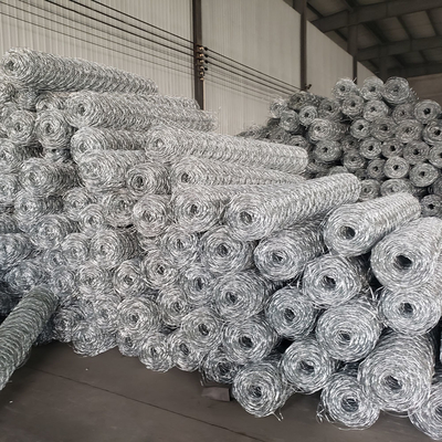 Weave Gabion Retaining Walls 4*1*1m Woven Gabion Basket Stone Cage Garden Fence Price