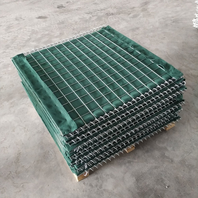 KN-10 5mm Galvanized Welding Square Hole Gaibon Sand Filled Defensive Barriers For Kenya
