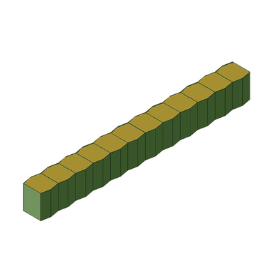 Anti Rust Flood Control Welded Hesco Barrier Gabion Box For Defenisve Barrier Retaining Wall