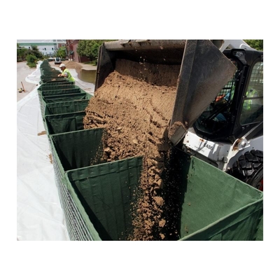 Military 4-6mm Customized Size Galvanized Defensive Barrier Galfan  Geotextile Cloth For Flood Contro