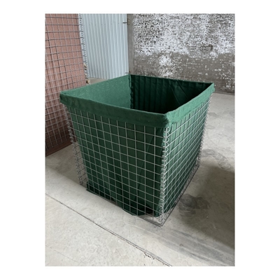 Factory Supply Green Defensive Barrier Wholesale Welding Wire Mesh Sand Barrier Wall Bastion