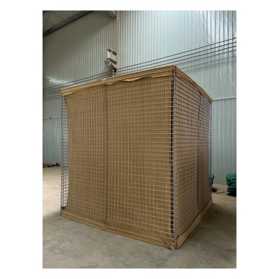 Factory Supply Green Defensive Barrier Wholesale Welding Wire Mesh Sand Barrier Wall Bastion