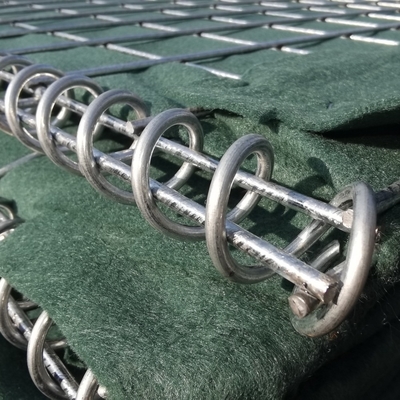 Galvanized Stackable Welded Gabion Box MIL 7 2.21m Hesco Barrier for Miltary Defensive Barrier Flood Protection Wall