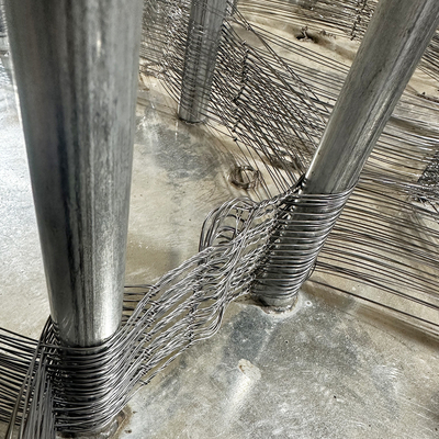 Hot Sale Tank Barriers Mesh Steel Wire Mesh Trap Netting Russia