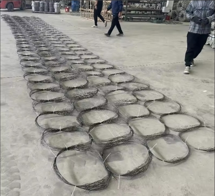 Galvanized Anti Tank Wire Mesh Barrier Low-visibility Wire Net Inconspicuous Obstacle Fence