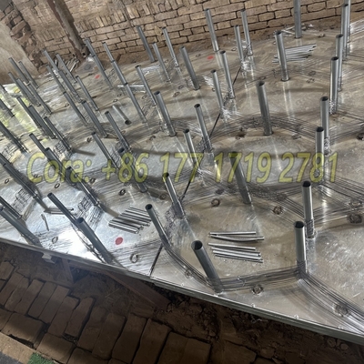 Low-visibility Wire Net Anti Tank Wire Mesh Barrier For Ukraine